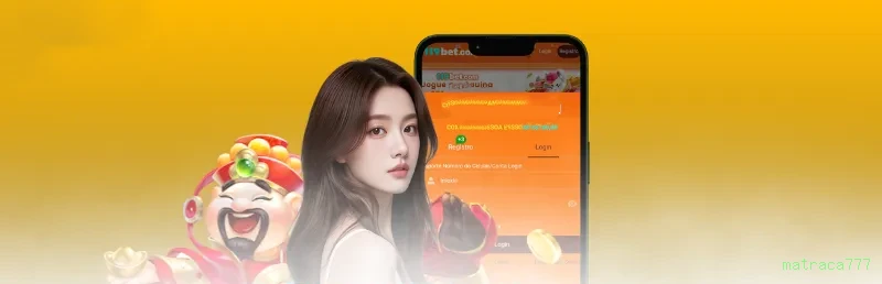Imagem promocional do aplicativo mobile da matraca777
